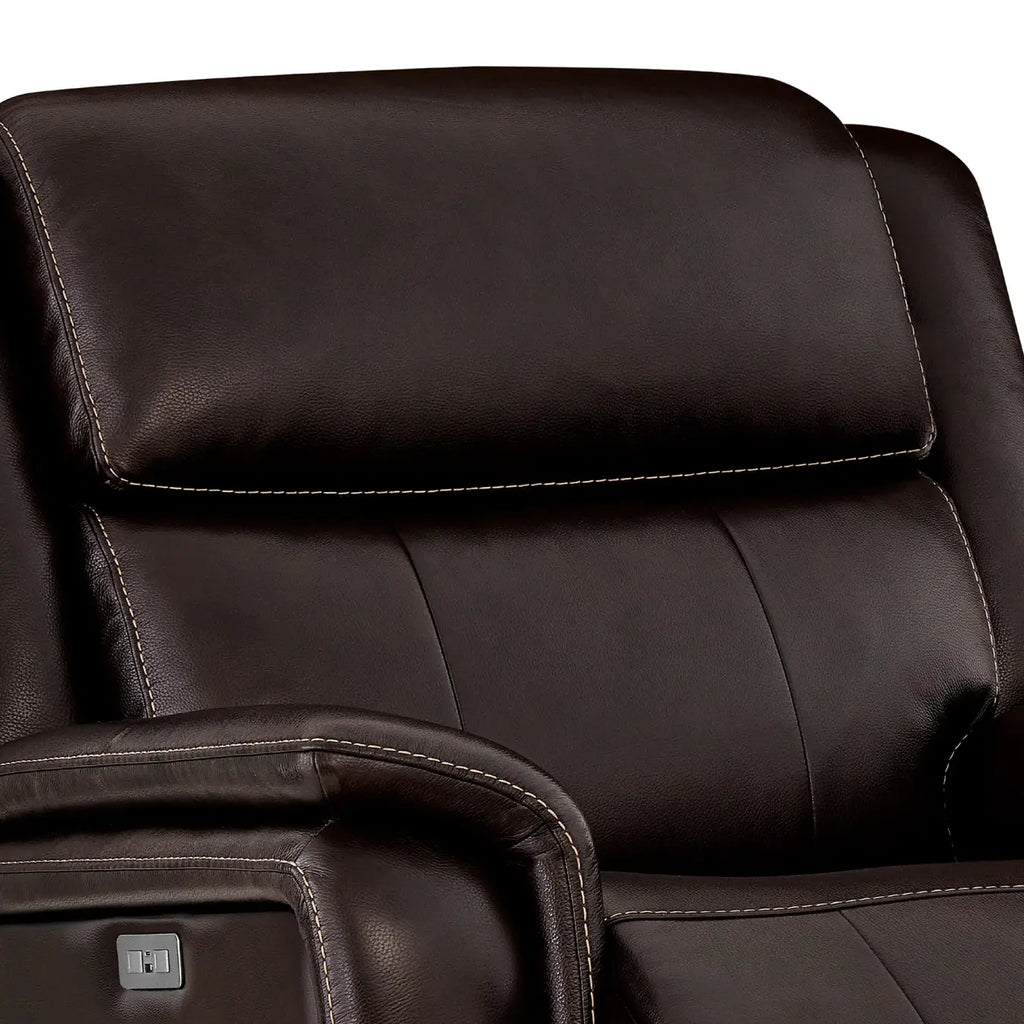ComfortPlus Leather Power Recliner with Rocking Function
