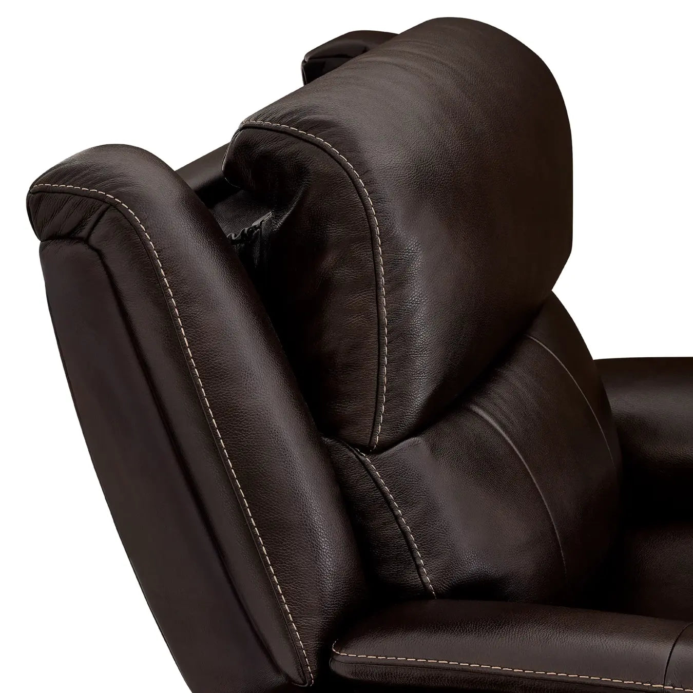 ComfortPlus Leather Power Recliner with Rocking Function
