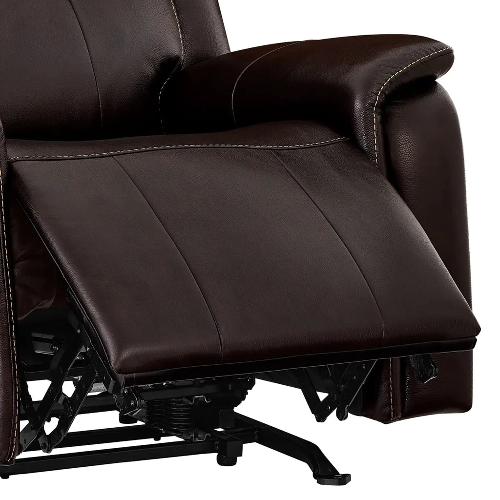 ComfortPlus Leather Power Recliner with Rocking Function