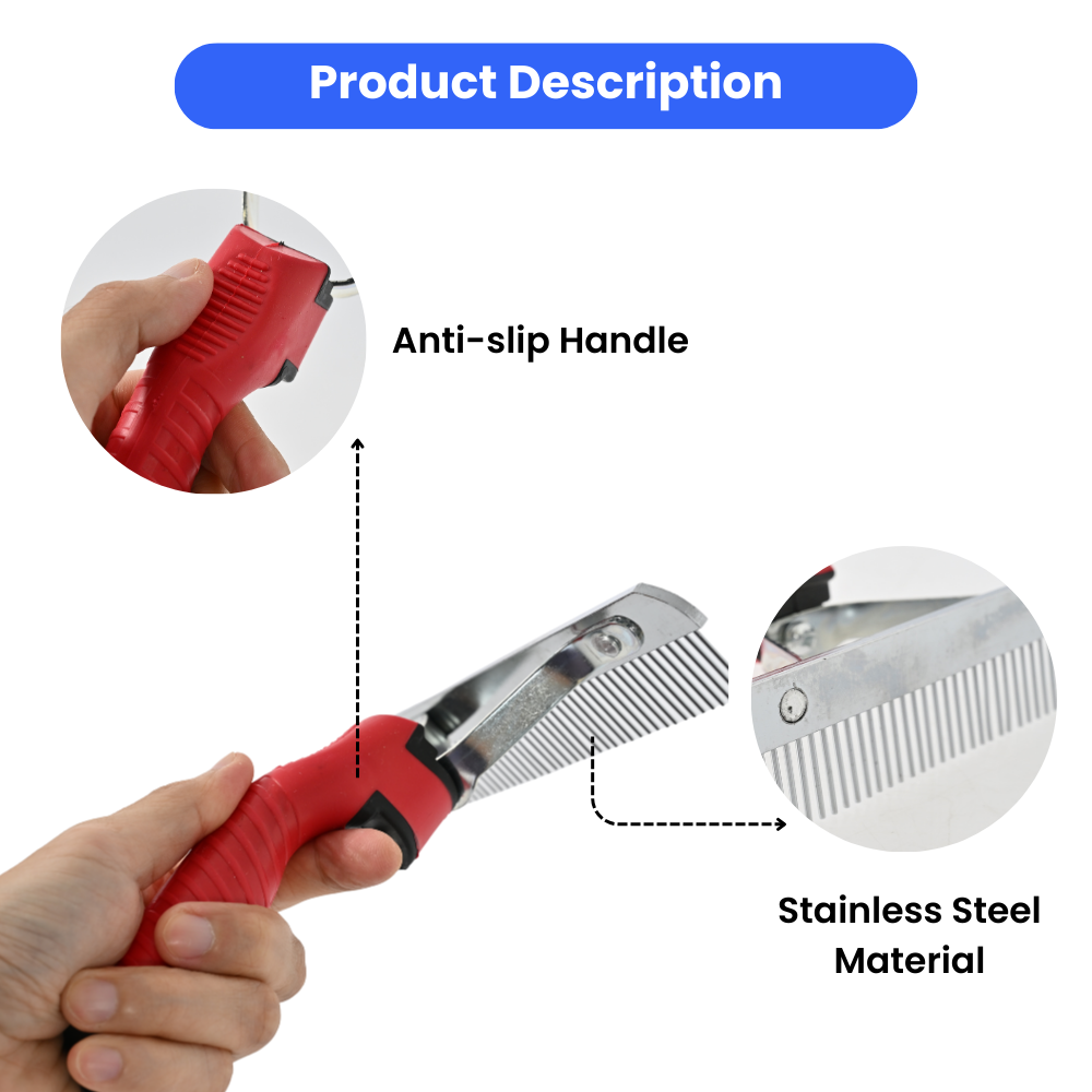 Large Pet Grooming Brush, Red Color, 20pcs/Carton